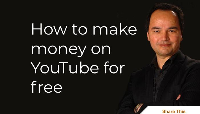 How to make money on YouTube for free